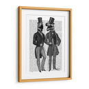 Dinosaurios Hombres Muchachos De Noche Fuera - Fab Funky | Cuadro decorativo de Canvas Lab