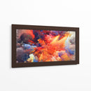 Suave explosión en rojo | Cuadro decorativo de Canvas Lab