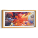 Suave explosión en rojo | Cuadro decorativo de Canvas Lab