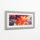 Suave explosión en rojo | Cuadro decorativo de Canvas Lab