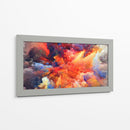 Suave explosión en rojo | Cuadro decorativo de Canvas Lab