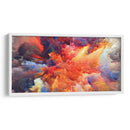 Suave explosión en rojo | Cuadro decorativo de Canvas Lab