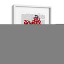 Dálmata Con Arco Rojo - Fab Funky | Cuadro decorativo de Canvas Lab