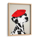 Dalmático Con Boina Roja - Fab Funky | Cuadro decorativo de Canvas Lab