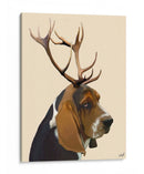 Basset Hound And Astens - Fab Funky | Cuadro decorativo de Canvas Lab