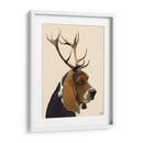 Basset Hound And Astens - Fab Funky | Cuadro decorativo de Canvas Lab
