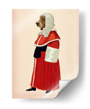 Basset Hound Juez Completo - Fab Funky | Cuadro decorativo de Canvas Lab