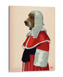 Basset Hound Juez Retrato - Fab Funky | Cuadro decorativo de Canvas Lab