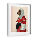 Basset Hound Juez Retrato - Fab Funky | Cuadro decorativo de Canvas Lab