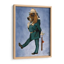 Policía De Basset Hound - Fab Funky | Cuadro decorativo de Canvas Lab