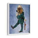 Policía De Basset Hound - Fab Funky | Cuadro decorativo de Canvas Lab