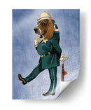 Policía De Basset Hound - Fab Funky | Cuadro decorativo de Canvas Lab