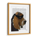 Basset Hound Ninja - Fab Funky | Cuadro decorativo de Canvas Lab