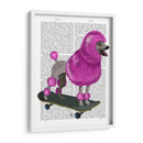 Poderle Rosa Y Monopatín - Fab Funky | Cuadro decorativo de Canvas Lab