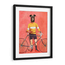 Ciclista De Greyhound - Fab Funky | Cuadro decorativo de Canvas Lab
