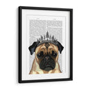 Pug Con Tiara - Fab Funky | Cuadro decorativo de Canvas Lab