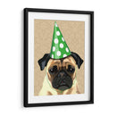 Pug De La Fiesta - Fab Funky | Cuadro decorativo de Canvas Lab