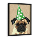 Pug De La Fiesta - Fab Funky | Cuadro decorativo de Canvas Lab