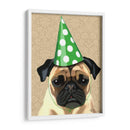 Pug De La Fiesta - Fab Funky | Cuadro decorativo de Canvas Lab