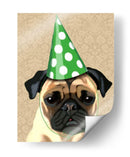 Pug De La Fiesta - Fab Funky | Cuadro decorativo de Canvas Lab