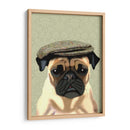 Pug En Tapa Plana - Fab Funky | Cuadro decorativo de Canvas Lab