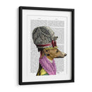 Greyhound En El Sombrero Del Siglo Xvi - Fab Funky | Cuadro decorativo de Canvas Lab