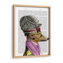 Greyhound En El Sombrero Del Siglo Xvi - Fab Funky | Cuadro decorativo de Canvas Lab