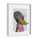 Greyhound En El Sombrero Del Siglo Xvi - Fab Funky | Cuadro decorativo de Canvas Lab