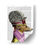 Greyhound En El Sombrero Del Siglo Xvi - Fab Funky | Cuadro decorativo de Canvas Lab
