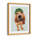 Bloodhound Sherlock Holmes - Fab Funky | Cuadro decorativo de Canvas Lab