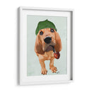 Bloodhound Sherlock Holmes - Fab Funky | Cuadro decorativo de Canvas Lab