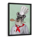 Chef Schnauzer - Fab Funky | Cuadro decorativo de Canvas Lab