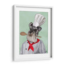 Chef Schnauzer - Fab Funky | Cuadro decorativo de Canvas Lab