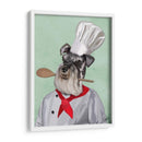 Chef Schnauzer - Fab Funky | Cuadro decorativo de Canvas Lab