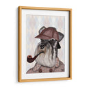 Schnauzer Sherlock - Fab Funky | Cuadro decorativo de Canvas Lab