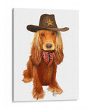 Cocker Spaniel Cowboy - Fab Funky | Cuadro decorativo de Canvas Lab