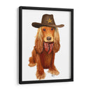 Cocker Spaniel Cowboy - Fab Funky | Cuadro decorativo de Canvas Lab