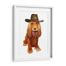 Cocker Spaniel Cowboy - Fab Funky | Cuadro decorativo de Canvas Lab