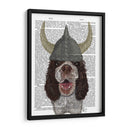 Springer Spaniel Viking - Fab Funky | Cuadro decorativo de Canvas Lab