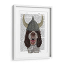 Springer Spaniel Viking - Fab Funky | Cuadro decorativo de Canvas Lab