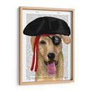Pirata De Labrador Amarillo - Fab Funky | Cuadro decorativo de Canvas Lab