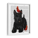 Terrier Escocés Y Pájaros - Fab Funky | Cuadro decorativo de Canvas Lab
