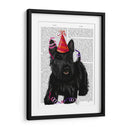 Terrier Escocés Y Sombrero De Fiesta - Fab Funky | Cuadro decorativo de Canvas Lab