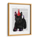 Terrier Escocés Y Sombrero De Fiesta - Fab Funky | Cuadro decorativo de Canvas Lab