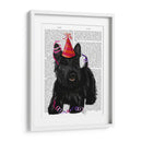 Terrier Escocés Y Sombrero De Fiesta - Fab Funky | Cuadro decorativo de Canvas Lab