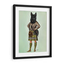 Terrier Escocés En Kilt - Fab Funky | Cuadro decorativo de Canvas Lab