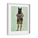 Terrier Escocés En Kilt - Fab Funky | Cuadro decorativo de Canvas Lab