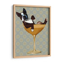 Boston Terrier En Copa De Cóctel - Fab Funky | Cuadro decorativo de Canvas Lab