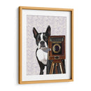 Boston Terrier Fotógrafo - Fab Funky | Cuadro decorativo de Canvas Lab