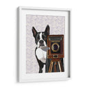 Boston Terrier Fotógrafo - Fab Funky | Cuadro decorativo de Canvas Lab